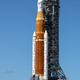 SLS on the launch pad at Kennedy Space Center in Florida, March 18, 2022.